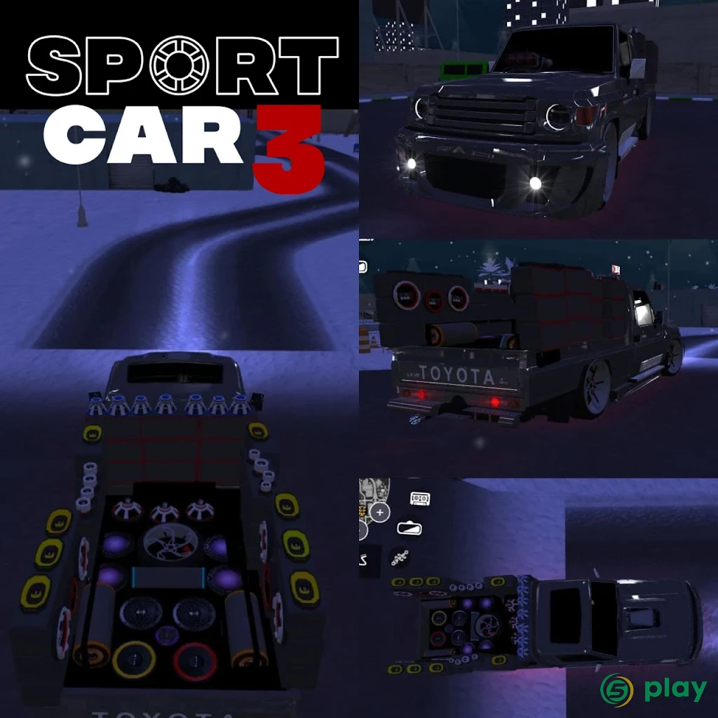 Sport car 3 : Taxi & Police -  drive simulator — скриншот 5