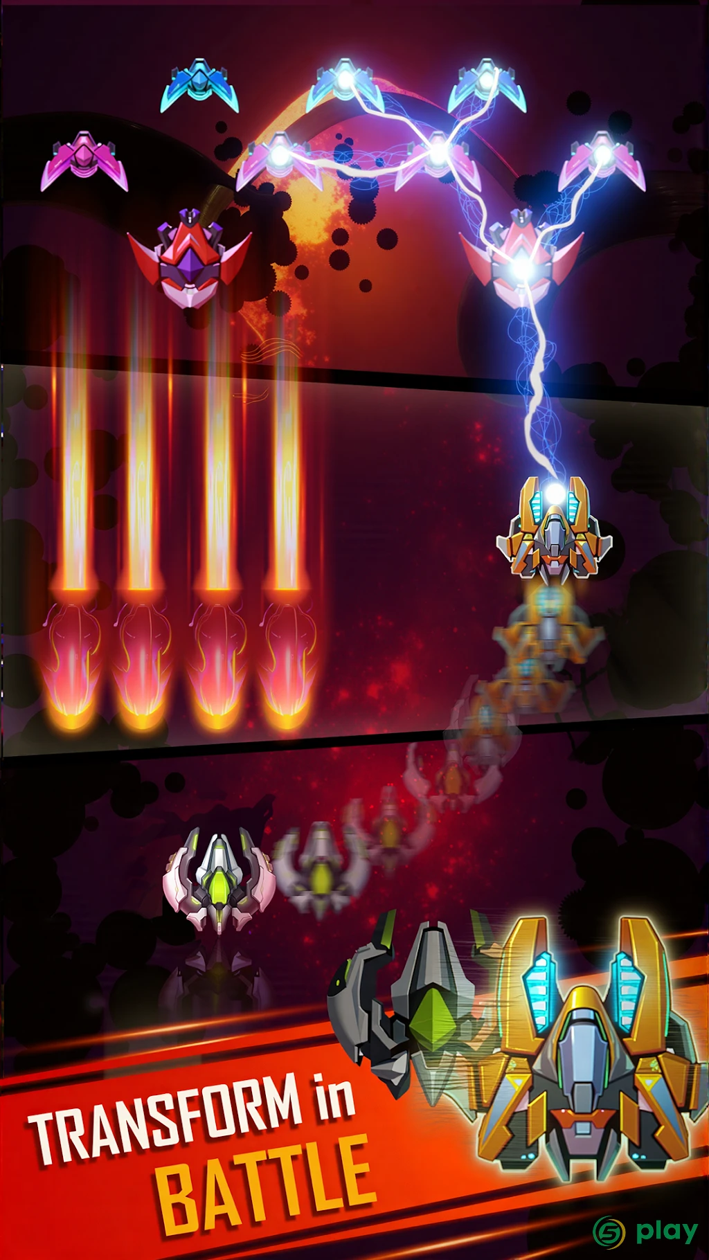 WindWings: Galaxy attack Pro — скриншот 2