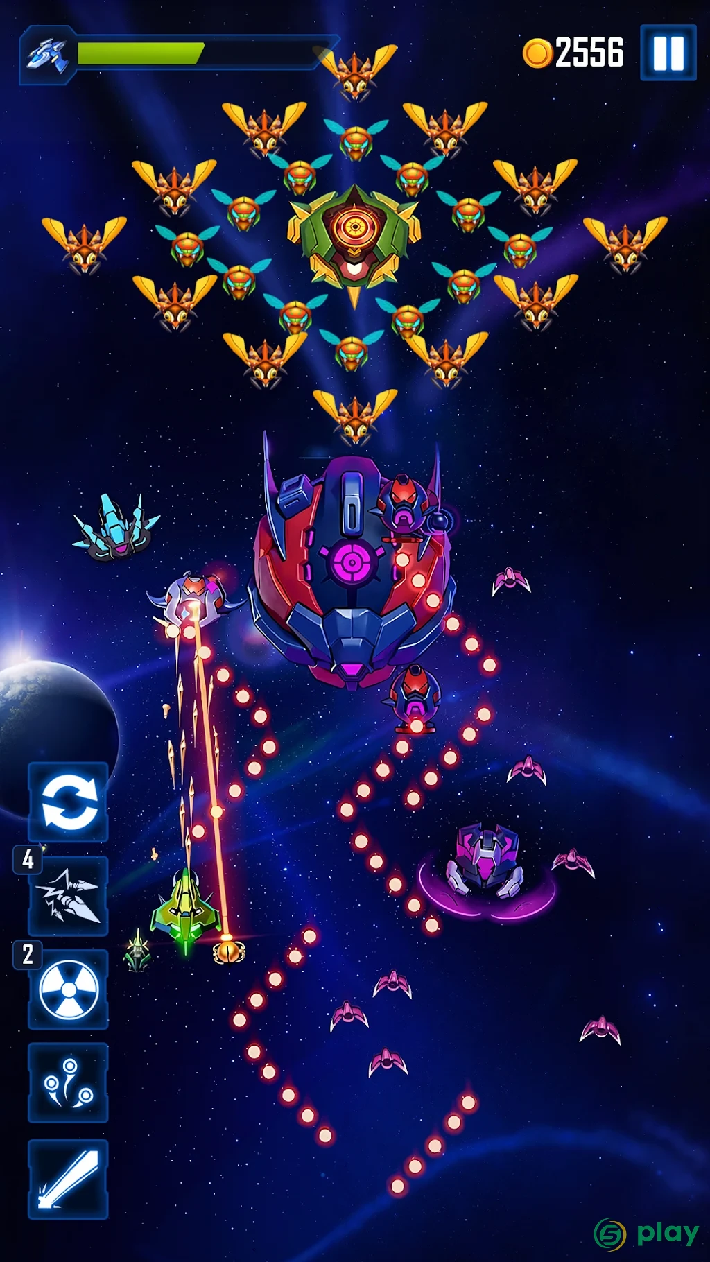 WindWings: Galaxy attack Pro — скриншот 6