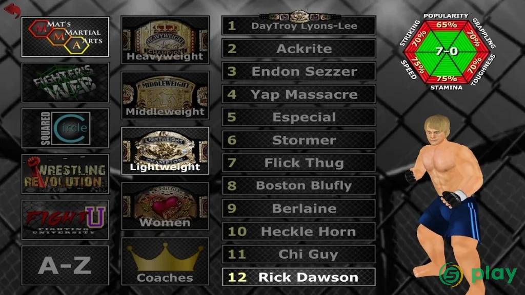 Weekend Warriors MMA — скриншот 2