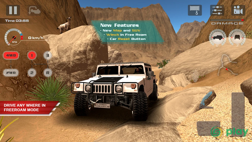 OffRoad Drive Desert — скриншот 1