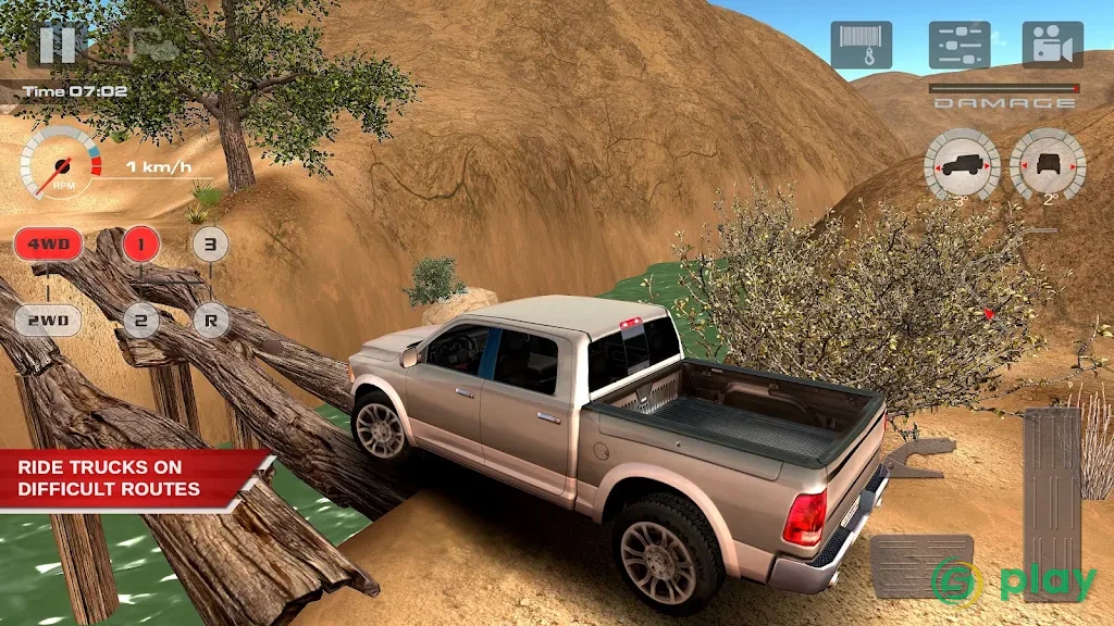 OffRoad Drive Desert — скриншот 4