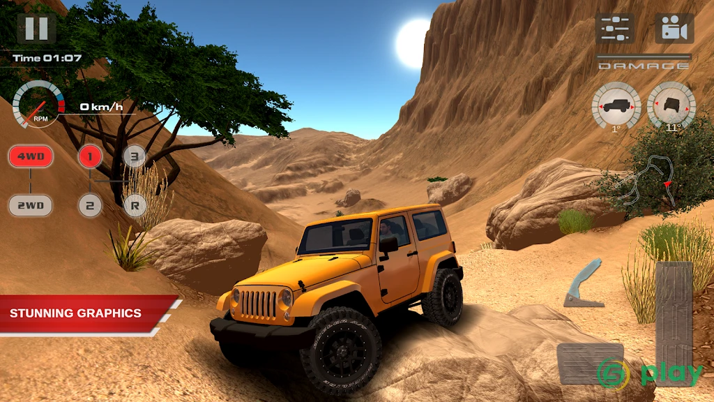 OffRoad Drive Desert — скриншот 6