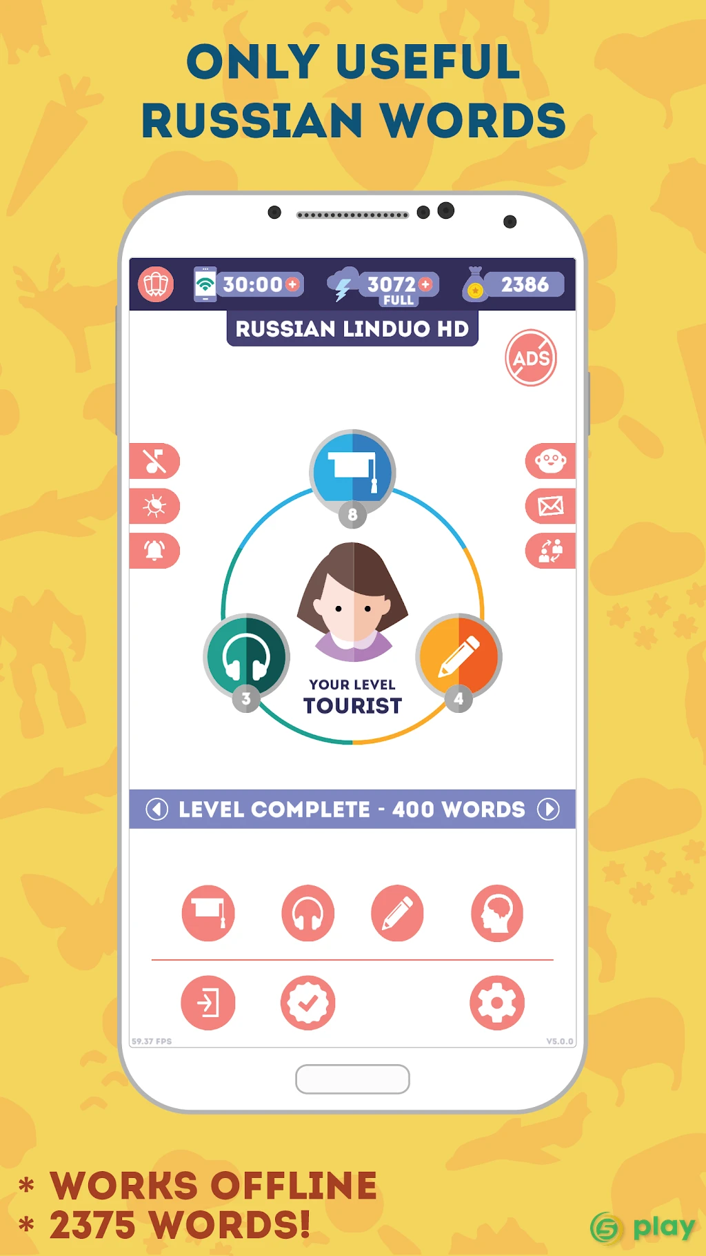 Russian for Beginners: LinDuo HD — скриншот 2