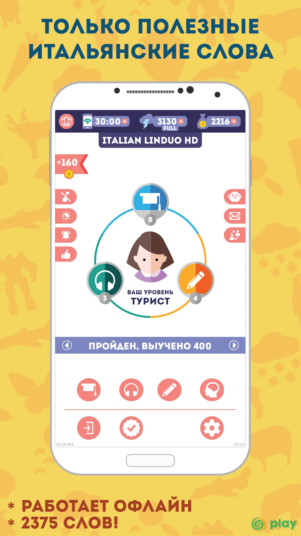 Итальянский для Начинающих: LinDuo HD — скриншот 2