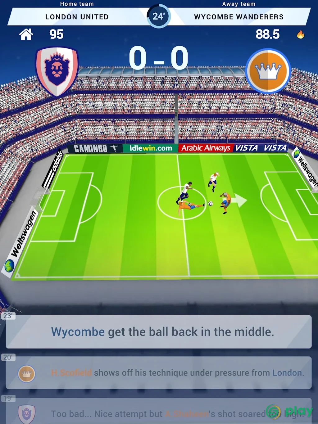 Idle Eleven - Be a millionaire football tycoon — скриншот 11