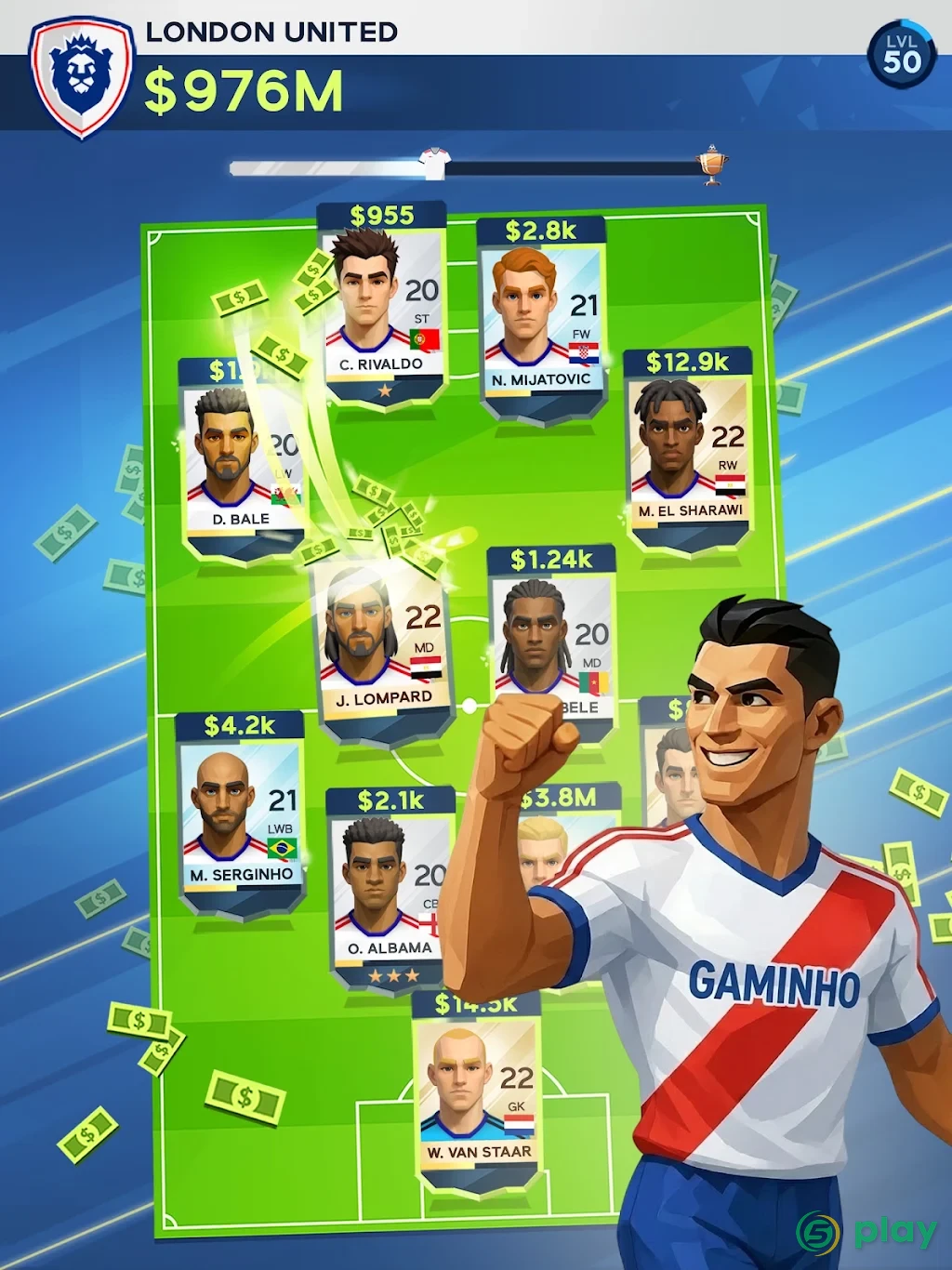 Idle Eleven - Be a millionaire football tycoon — скриншот 12