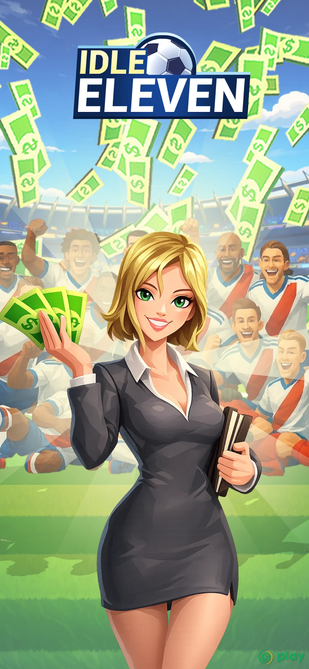 Idle Eleven - Be a millionaire football tycoon — скриншот 1