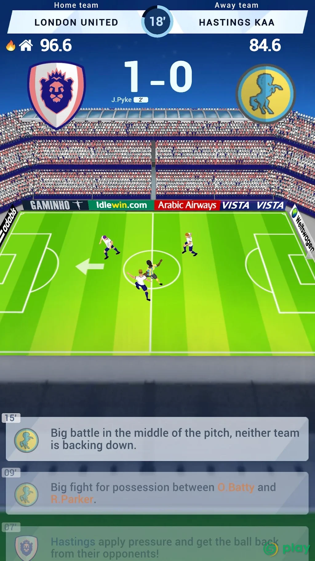 Idle Eleven - Be a millionaire football tycoon — скриншот 3