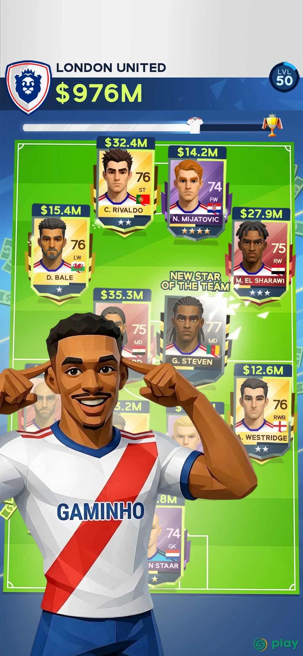 Idle Eleven - Be a millionaire football tycoon — скриншот 7