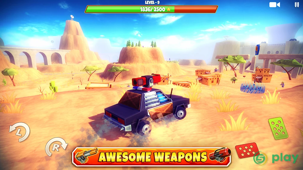 Zombie Offroad Safari — скриншот 4