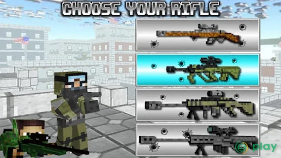 American Block Sniper Survival — скриншот 6