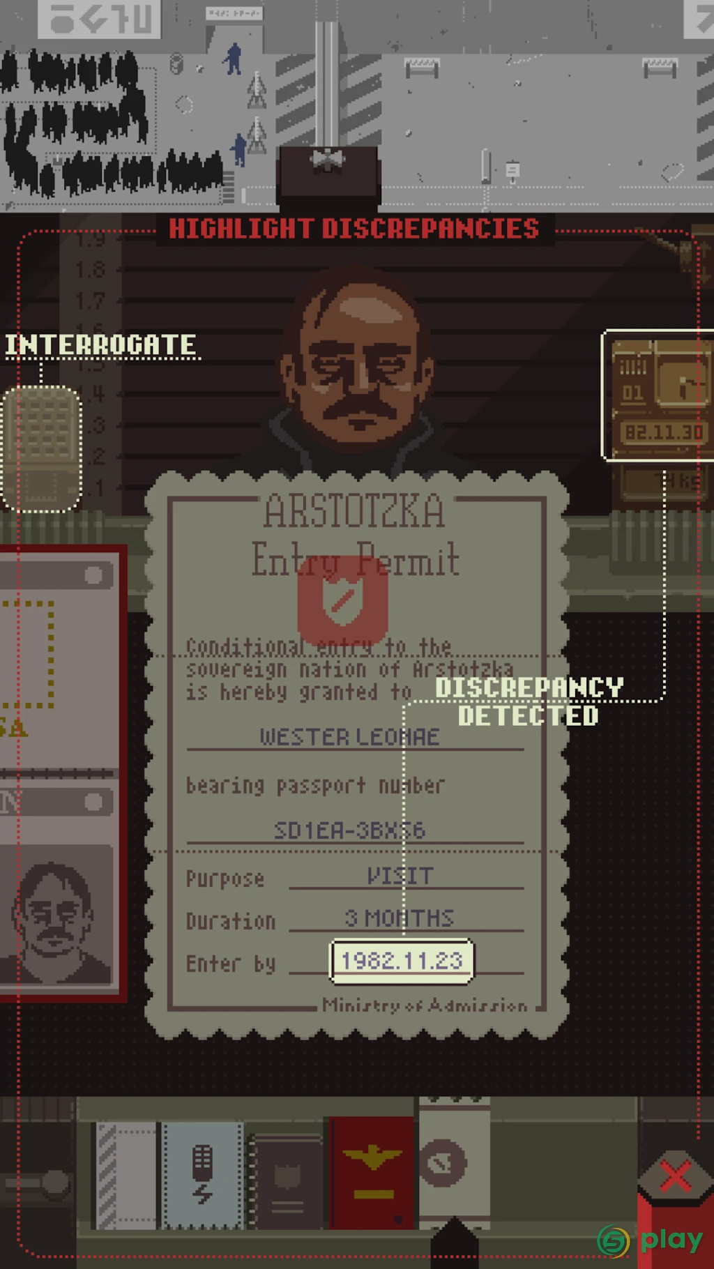 Papers, Please — скриншот 6