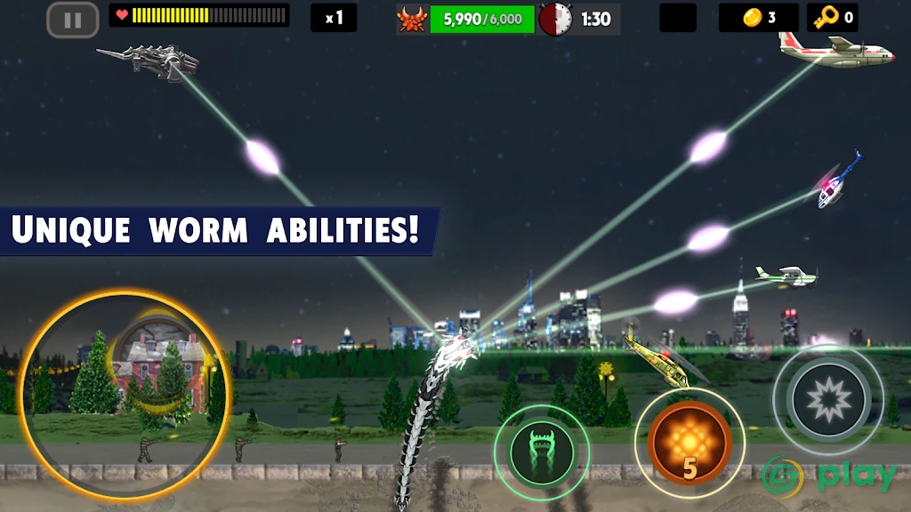 Death Worm Deluxe — скриншот 6