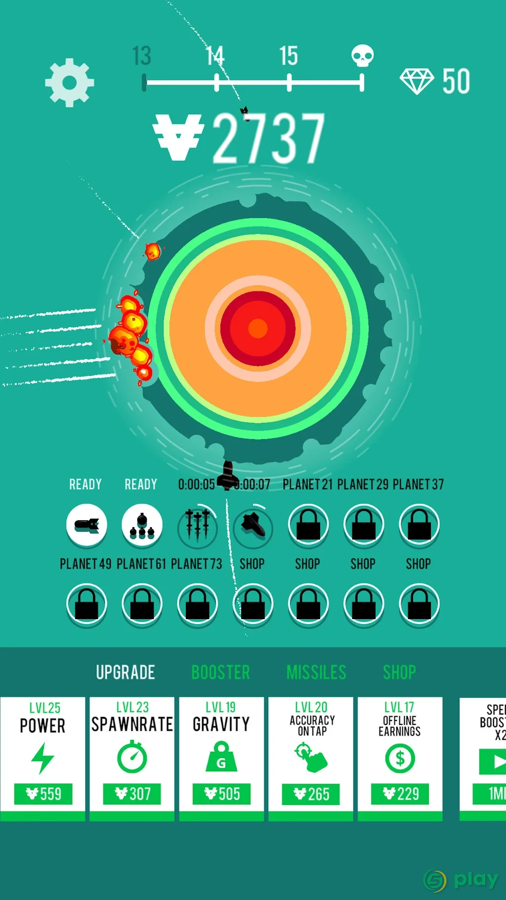 Planet Bomber! — скриншот 3