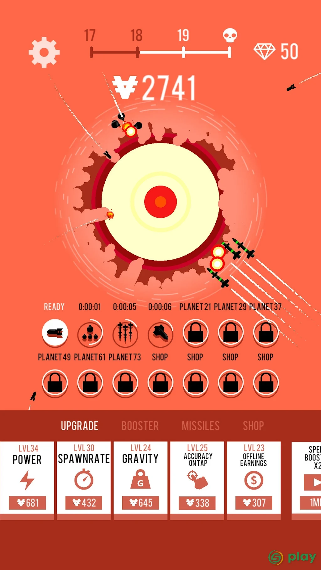 Planet Bomber! — скриншот 4
