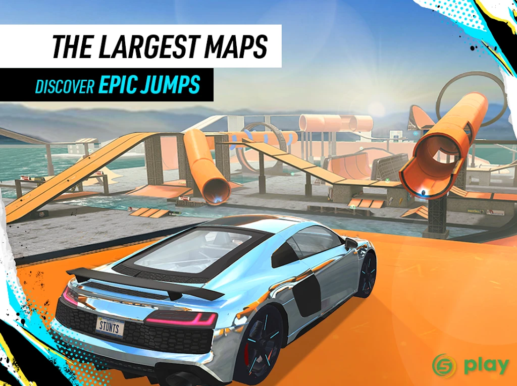Car Stunt Races: Mega Ramps — скриншот 10