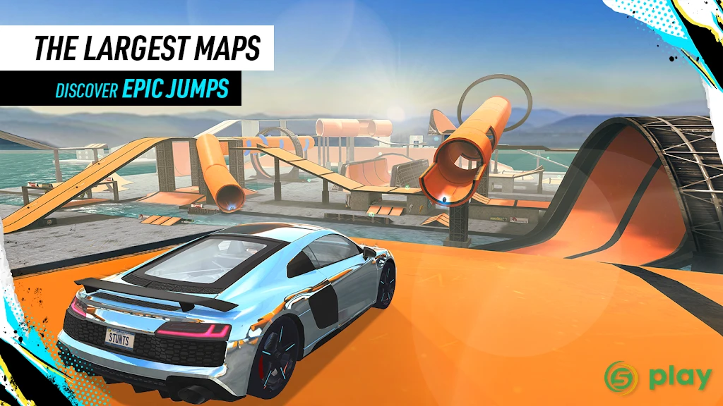 Car Stunt Races: Mega Ramps — скриншот 3