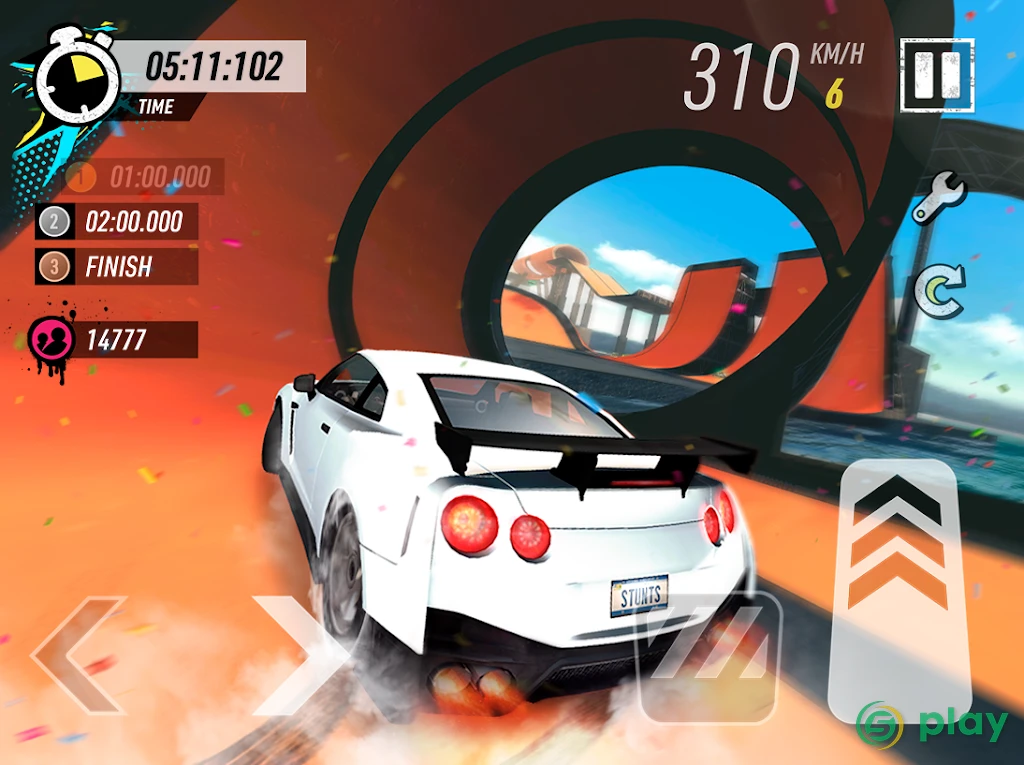 Car Stunt Races: Mega Ramps — скриншот 8