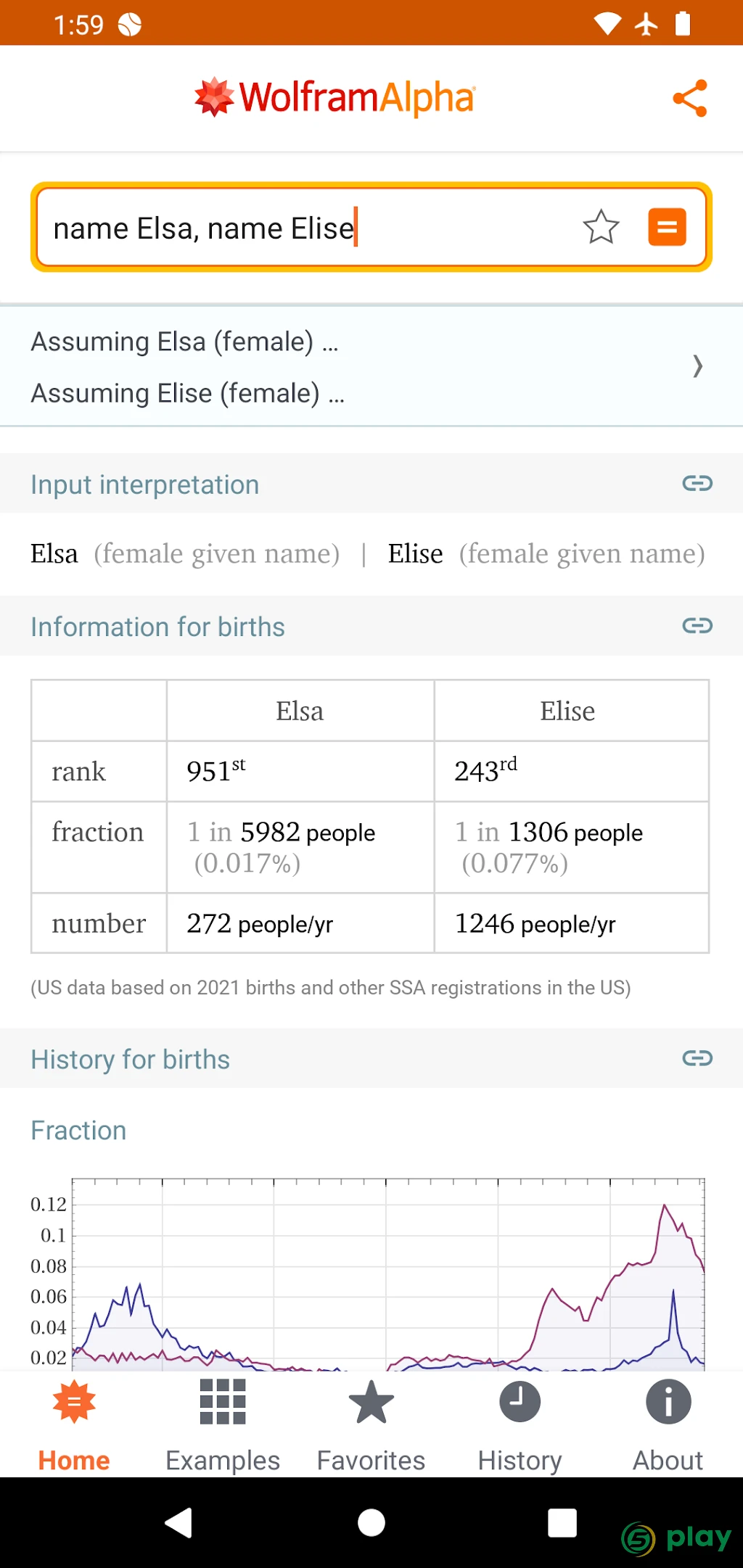 WolframAlpha — скриншот 3