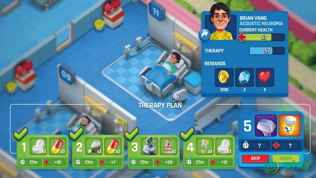 Dream Hospital: Care Simulator — скриншот 8