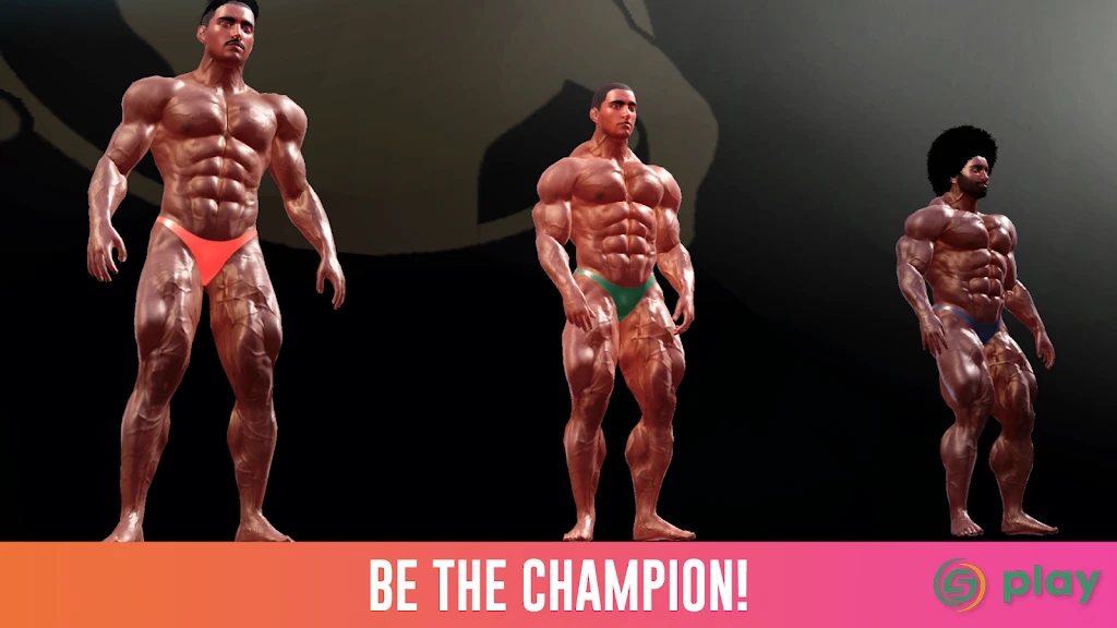 Iron Muscle - Be the champion игра бодибилдинг — скриншот 1
