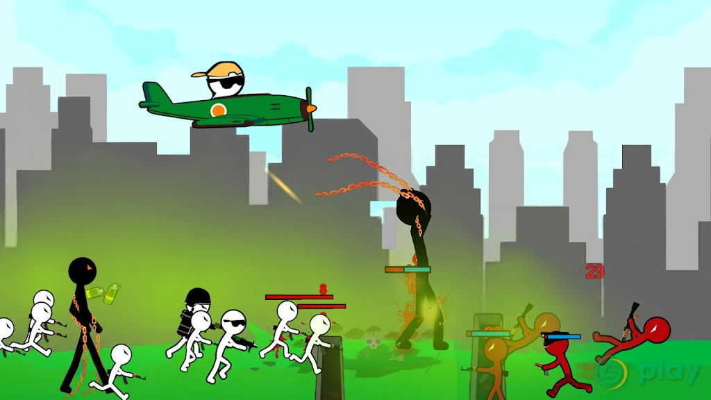 Stickman Army: битва наследия мировой войны — скриншот 2