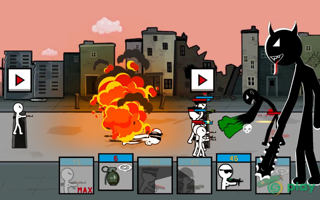 Stickman Army: битва наследия мировой войны — скриншот 6
