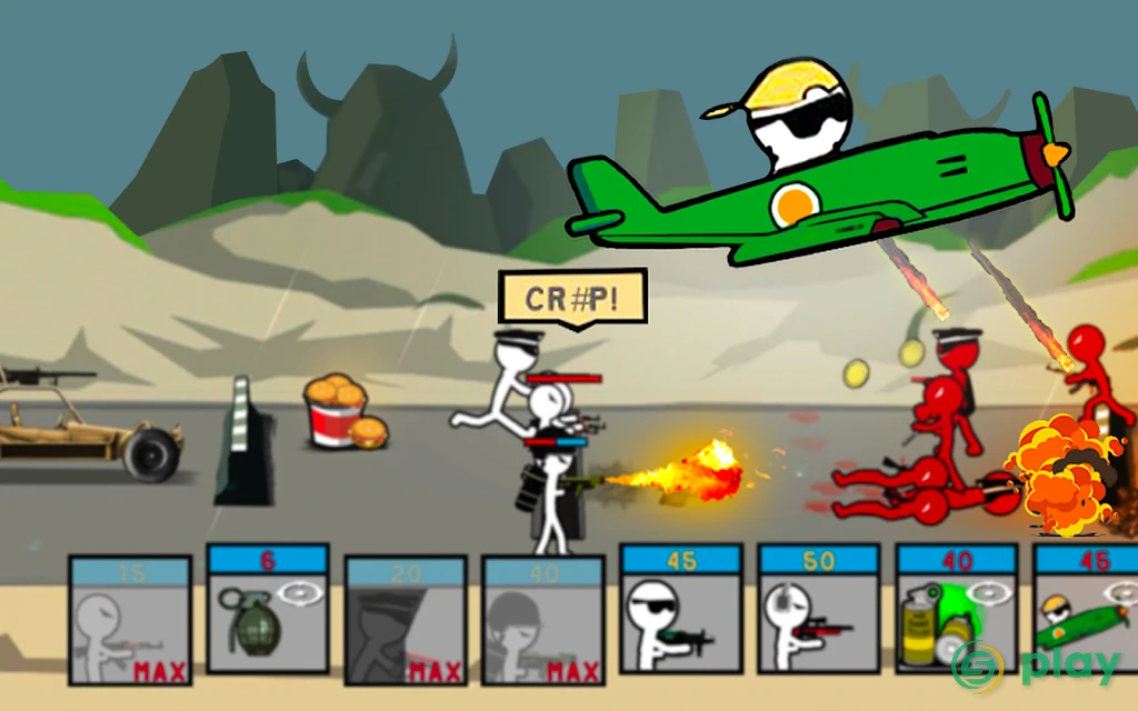 Stickman Army: битва наследия мировой войны — скриншот 8