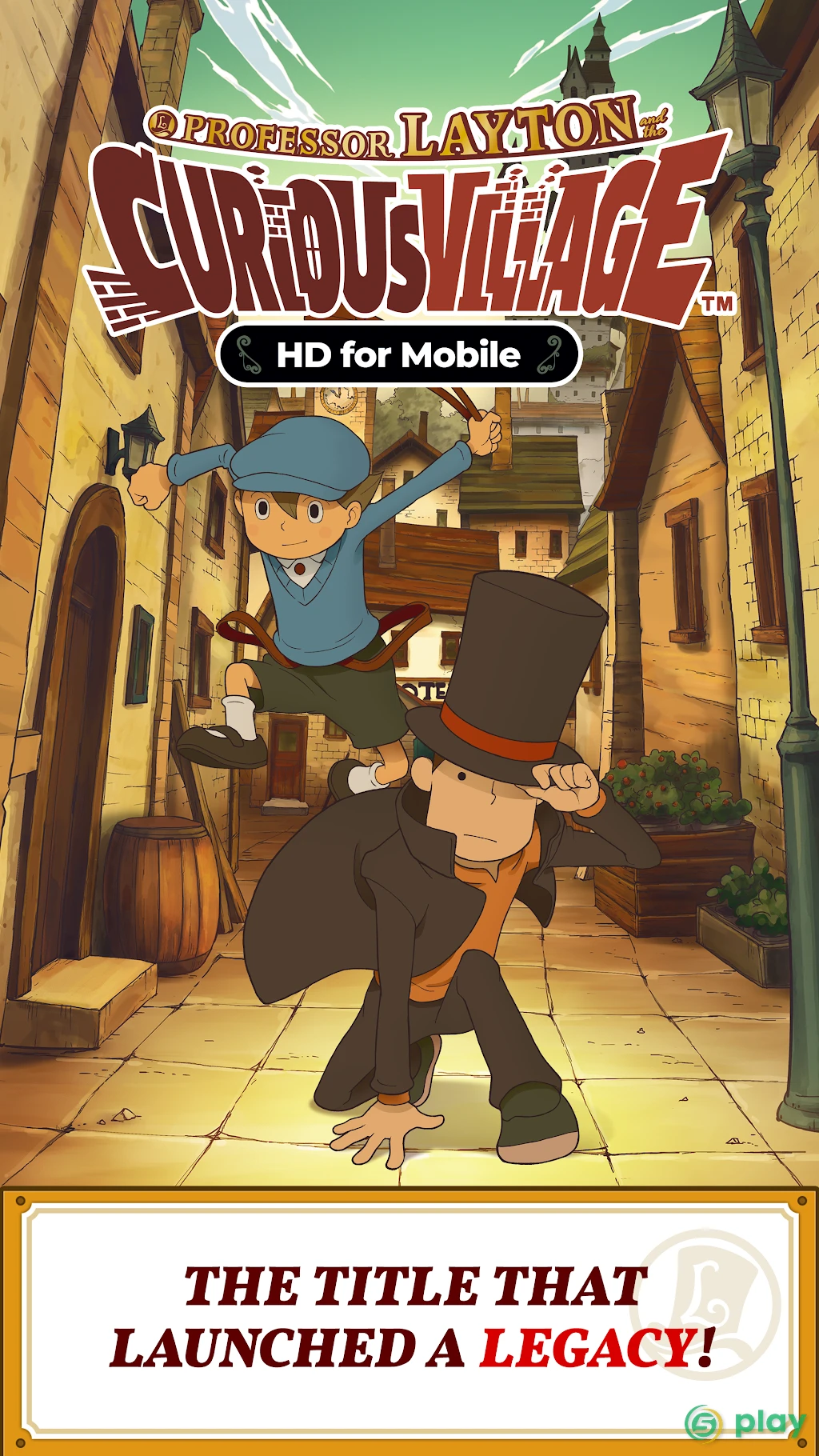Layton: Curious Village in HD — скриншот 1