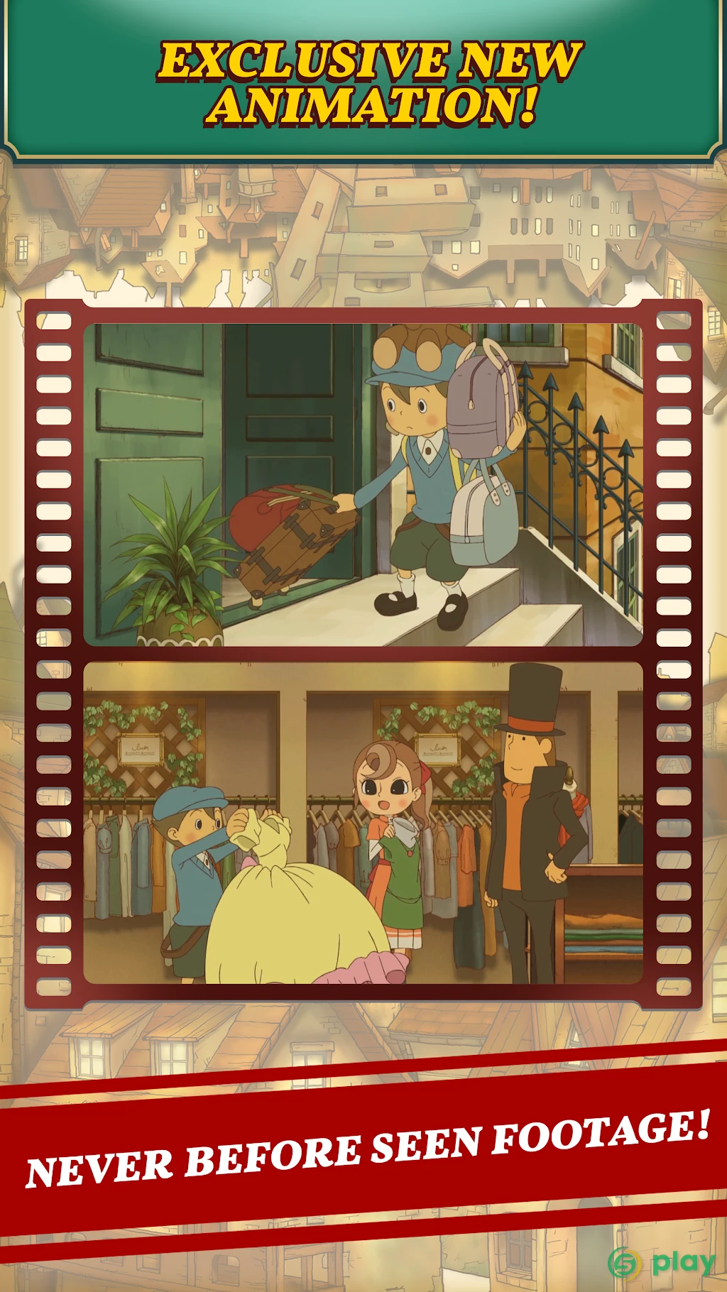 Layton: Curious Village in HD — скриншот 4