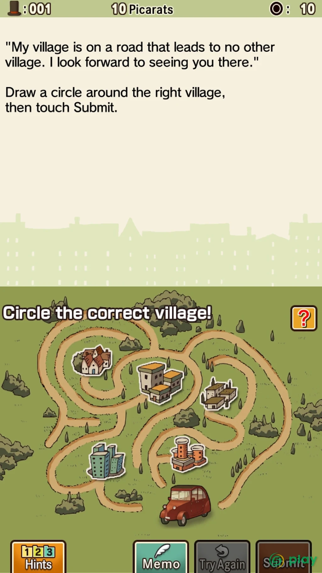 Layton: Curious Village in HD — скриншот 6
