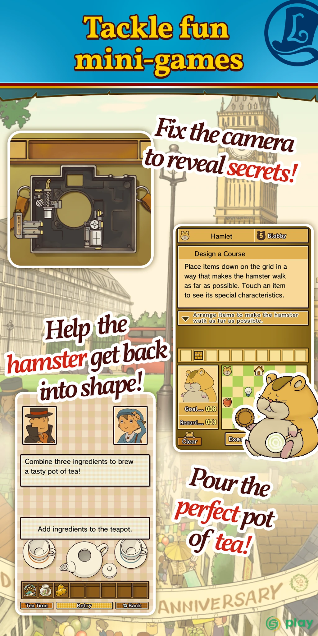 Layton: Pandora's Box in HD — скриншот 4