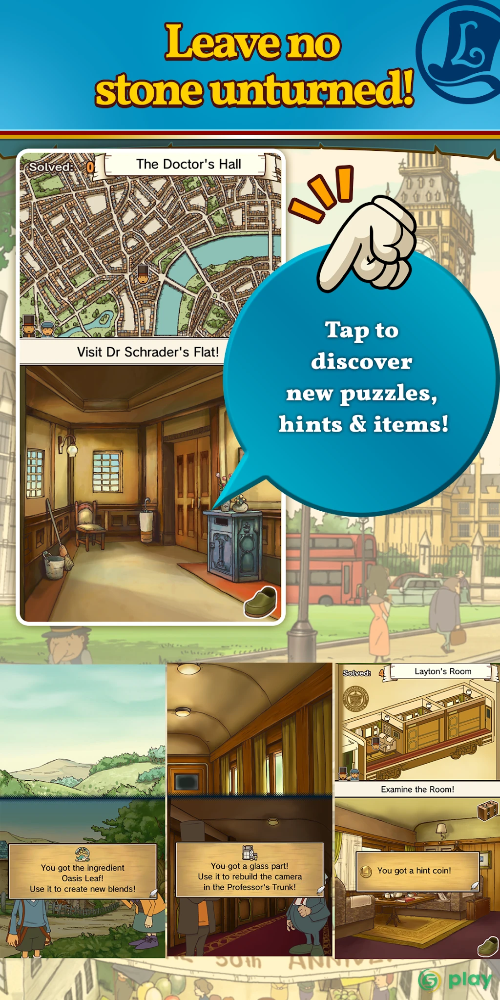 Layton: Pandora's Box in HD — скриншот 5
