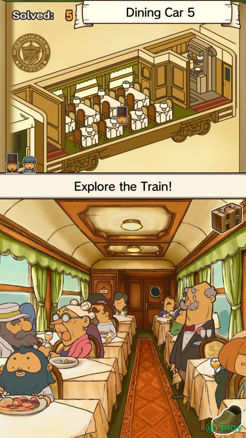 Layton: Pandora's Box in HD — скриншот 7