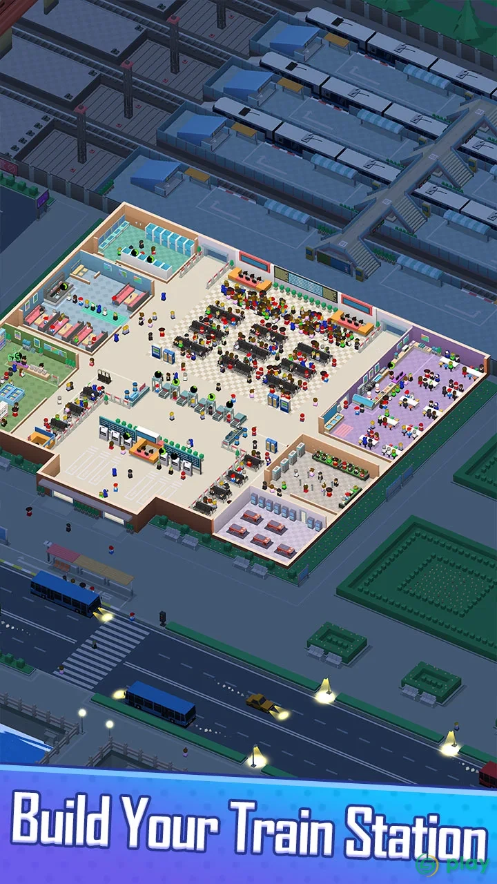 Idle Raiway Tycoon — скриншот 6