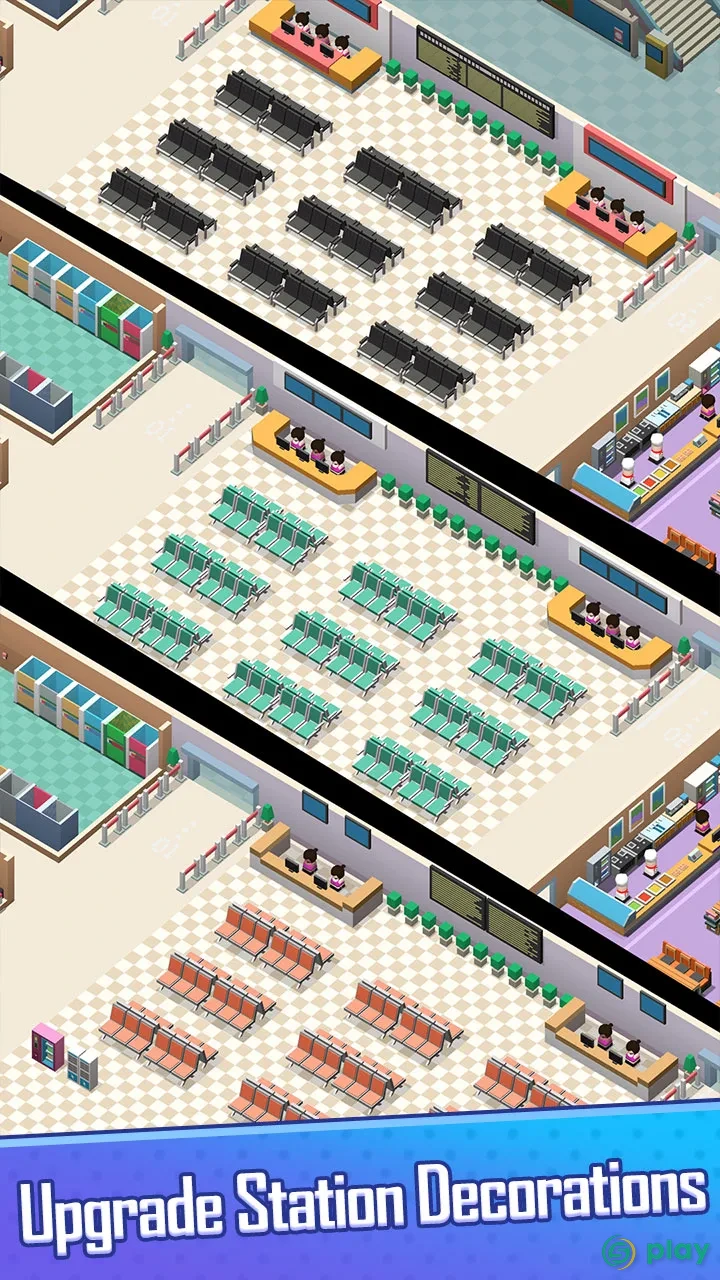 Idle Raiway Tycoon — скриншот 7
