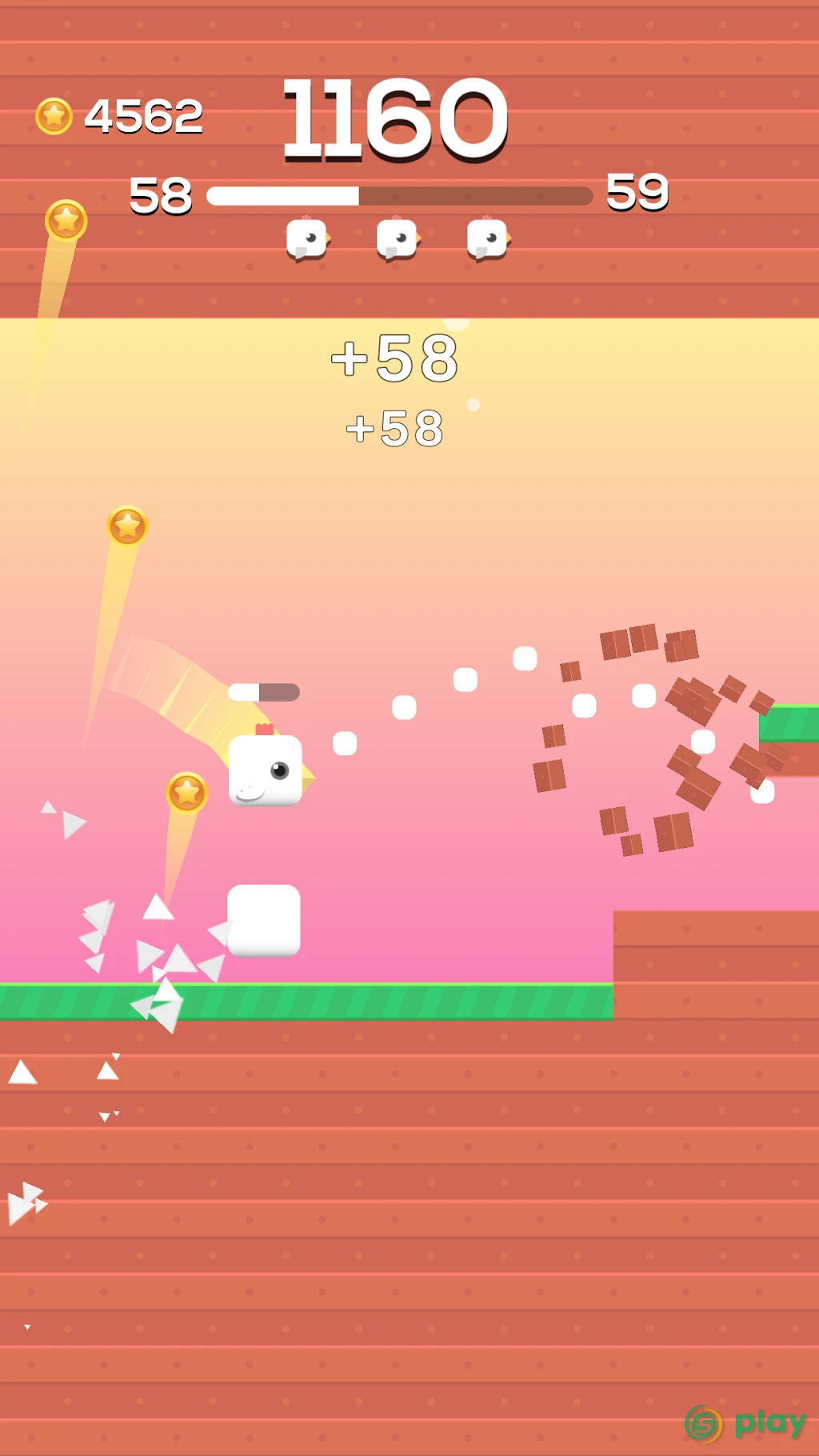 Square Bird — скриншот 3