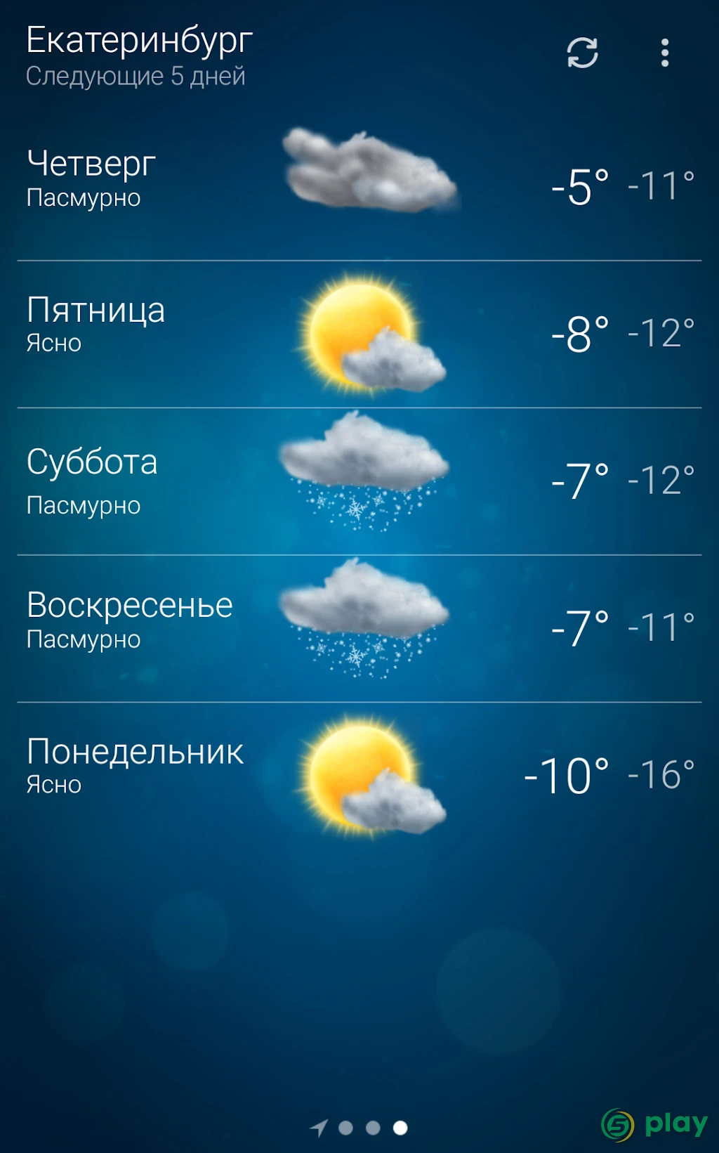 Погода - Weather Premium — скриншот 4