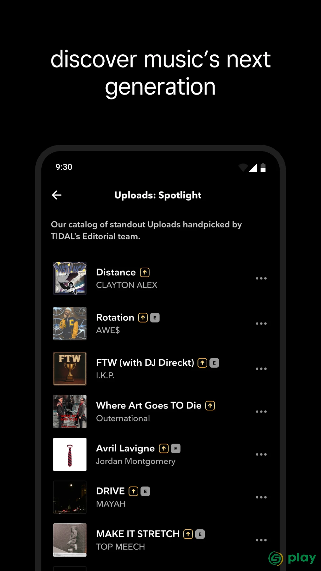 TIDAL Music: HiFi, Playlists — скриншот 5