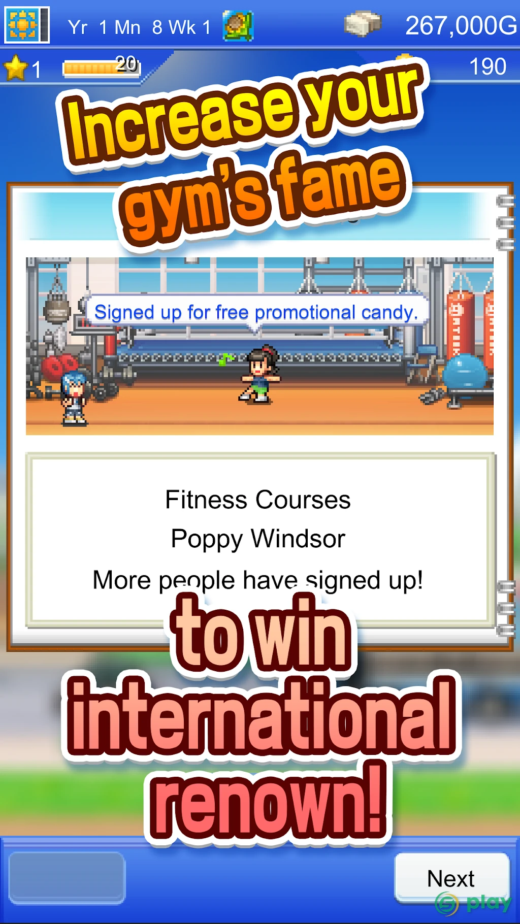 Boxing Gym Story — скриншот 4
