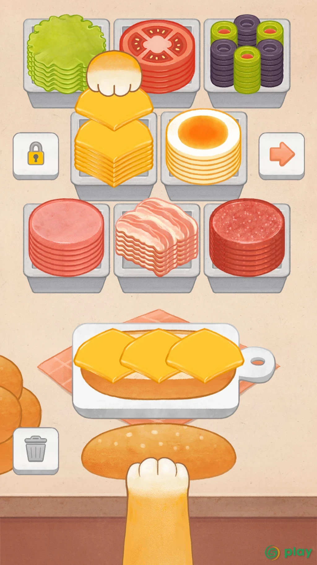 Cafe Heaven - Cat's Sandwich — скриншот 3