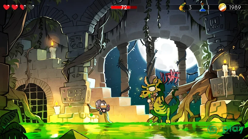 Wonder Boy: The Dragon's Trap — скриншот 1