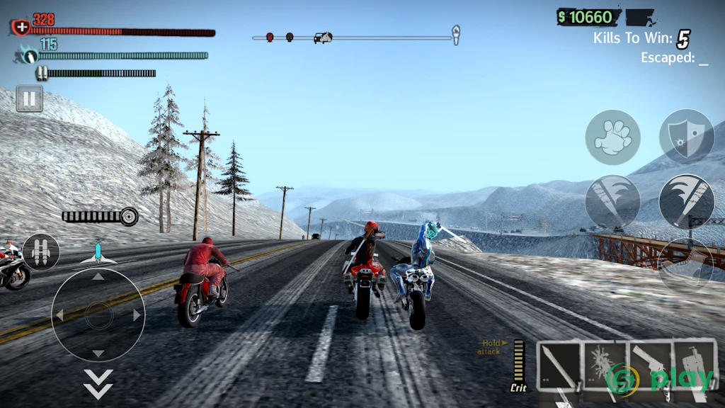 Road Redemption Mobile — скриншот 1