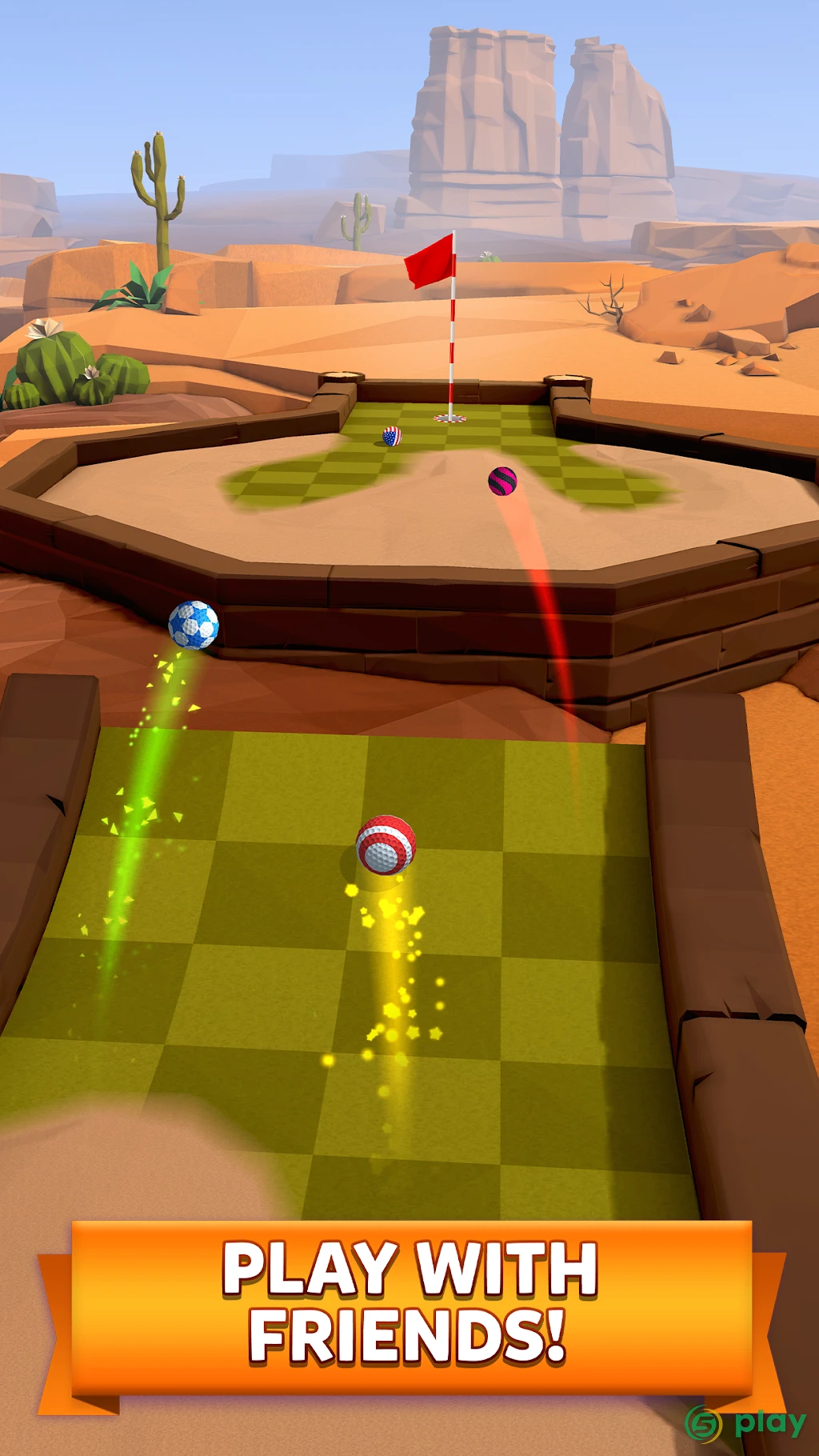 Golf Battle — скриншот 3