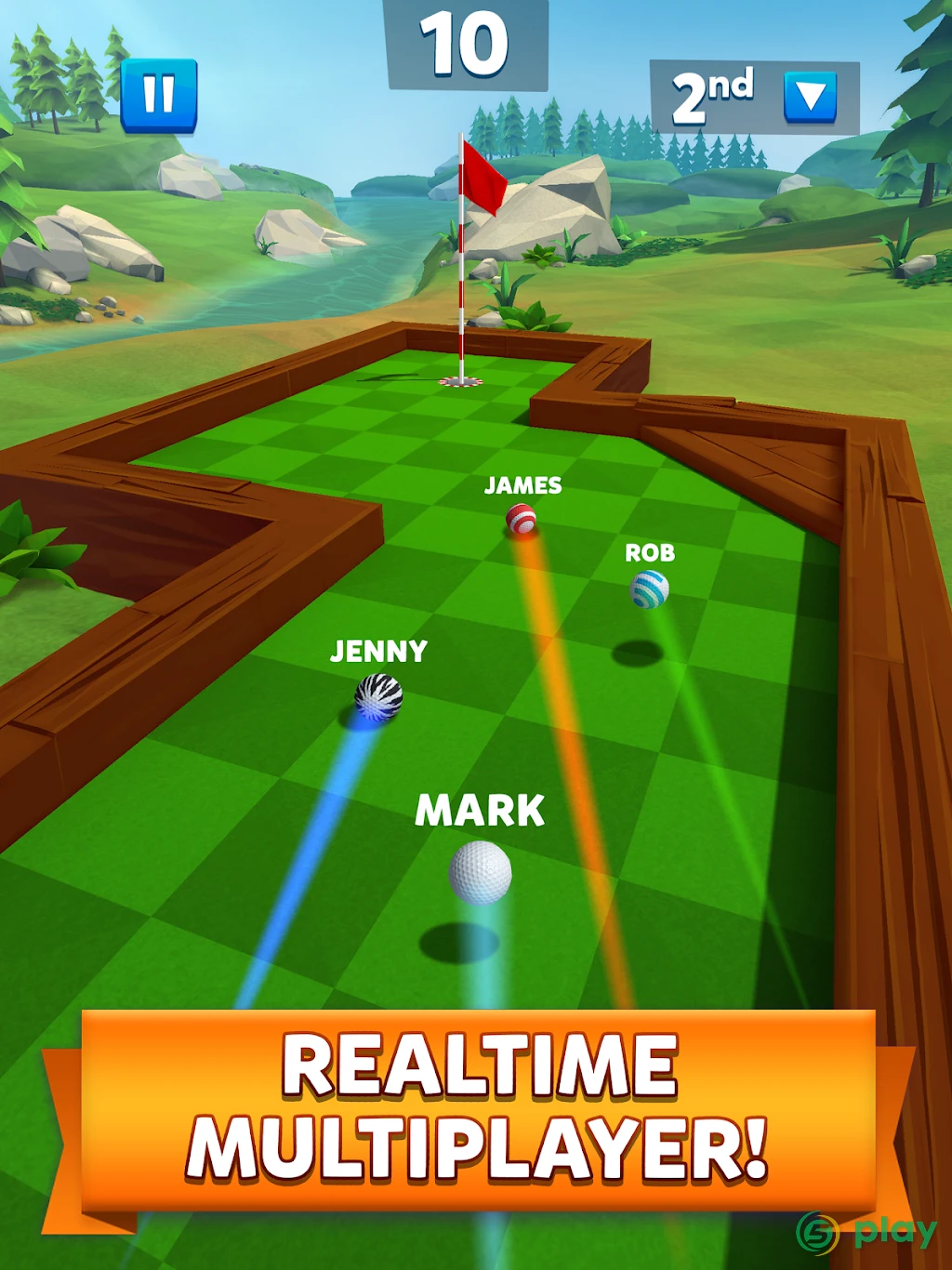 Golf Battle — скриншот 8