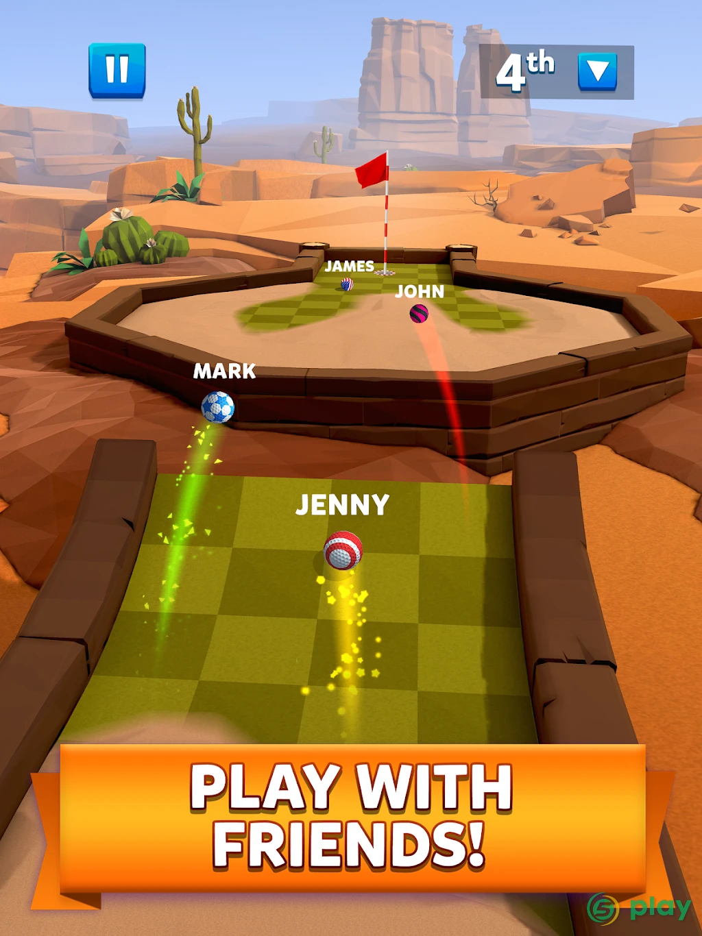 Golf Battle — скриншот 9