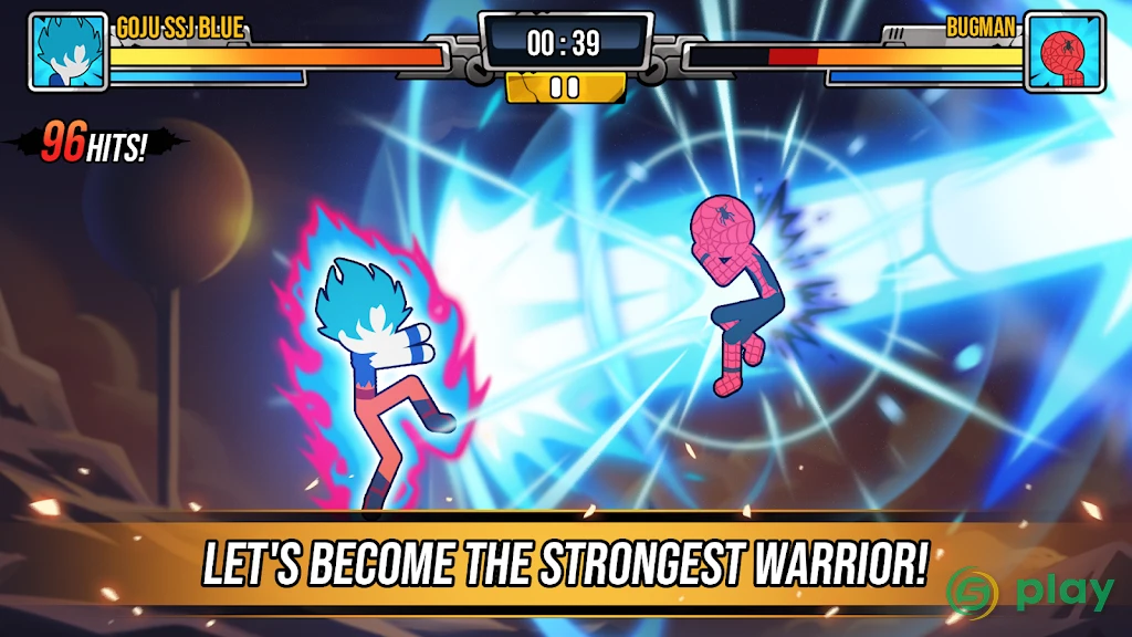Super Stickman Dragon Warriors — скриншот 1