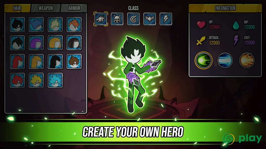 Super Stickman Dragon Warriors — скриншот 4