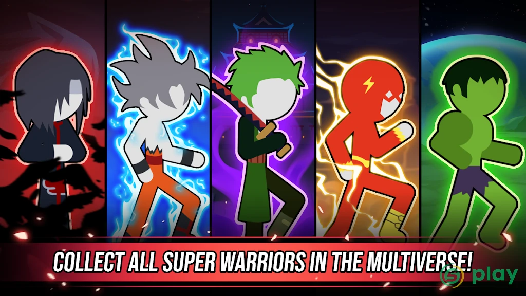 Super Stickman Dragon Warriors — скриншот 5